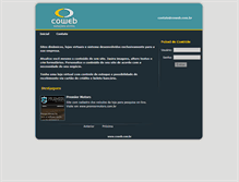 Tablet Screenshot of coweb.com.br